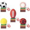 leizhan 16GB*5 USB Chiavette Usb Flash Drive, Penna Usb Pendrive Tennis/Baseball/Soccer/Basketball/Rugby, famiglia del bambino（16GB*5，Tennis/Baseball/Soccer/Basketball/Rugby）