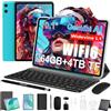 TECLAST P33 Tablet 10.1 Pollici Gemini AI Android Tablets 10 Accessori, 64GB ROM+4TB TF, 2GHz Octa-Core, 5G WiFi/Widevine L1/6000mAh/OTG/Tablet con Tastiera+Custodia+Penna+Mouse+3.5MM Auricolari, 2026