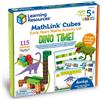 Learning Resources MathLink Cubi di attività per principianti - Dinosauri