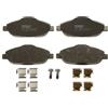 TRW GDB1761 Pastiglie Freno Set di 4 para Peugeot 3008 MPV/Space Wagon (0U_) 2009-2017 Assale anteriore e Altri Veicoli