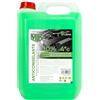 Motorkit MTK Antigelo Refrigerante Verde 5 L, -4°C, Pronto all'Uso, 10%, 100% Glicole Etilenico Puro, Protezione del Motore dal Gelo e dal Surriscaldamento