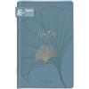 Häfft paper&you® taccuino A6+ a righe Blue Ginkgo con 64 pagine, con copertina morbida piccolo, mini diario - sostenibile e rispettoso del clima