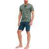 CALIDA Relax Imprint Set di Pigiama, Laurel Green, 56 Uomo