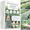 HzNzYHD Rete per insetti, 3 x 12 m, rete da giardino per patch vegetali, rete a maglia fine, anti uccelli, farfalle, protezione per le colture da giardino, per ortaggi, frutta, fiori