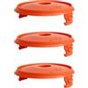 CDIYTOOL Bobina di ricambio per decespugliatore 5307-20 e copertura 5344 per Gardena Easycut 400 Art.8846 Easycut 400/25 Art.9807 ComfortCut450 Art.8847 ComforCut450/25 Art.9808 SmallCut 300/23 Art.8847 9805.