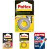Pattex Biadesivo Soffice Extraforte, Superpotetente, Per Incollaggi Verticali di qualsiasi Materiale, Piastrelle, Plastica, Legno, Per Riparazioni, Per Accessori in Bagno e Cucina, 19mmx1,5m