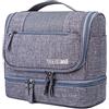FORRICA Borsa da Toilette Borsa da Viaggio Uomo Donna Beauty Case da Viaggio Cosmetico Bag Con Gancio Da Appendere Portatile Impermeabile Cosmetici Organizer