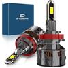 D-Lumina Lampadina H8/H11 LED Canbus 170W 39000LM 6500K | Luci Bianca 600%, Plug and Play Dimensione 1:1, Kit di Conversione per Fari Alogeni Auto, 2 pezzi