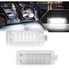 OZ-LAMPE Auto Led luce interna, luce vano piedi lampada bagagli porta auto per BMW E81 E87 E60 E61 E63 E64 E65 F01 F02 X5 E70 X6 E71 Z4 E85 E86, senza errori con Canbus, 2PCS