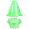 Maximex Campana per Piante 3in1, Set da 15 Pezzi, Protezione dal Gelo, dagli Uccelli e dalle lumache in Giardino, 3 Campane di Coltivazione per piantine, Ø 27 x 25 cm, plastica Pet, Verde