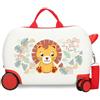 Roll Road Happy Pets Multicolore Valigia per Bambini 45x31x20 cm Rigido 2.5 kgs ABS 2.5 kgs 27.9L Bagaglio a Mano