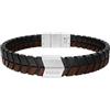 Fossil Jewelry Uomo Bracciale in pelle multicolore, JF04984040