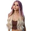 ZXTGBQ Lungo Ondulato Parrucche, Lungo Ondulato Parrucca Bionda per Donne, 27 Pollici/70cm Ricci Resistente al Calore, Sintetica, liscia, Cosplay Lunga Capelli Della Signora Di Modo Festa