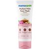 Mamaearth Multani Mitti Detergente per il viso con Multani Mitti & Rosa Bulgara per il controllo dell'olio e l'acne, 100 ml, adatto a tutti i tipi di pelle, idratante e delicato, senza parabeni, senza