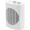 JATA JCTV1191 - Riscaldatore a basso consumo Termoventilatore Bagno 2000 W 2 Potenze. Ventilatore. Termostato regolabile. Anti-ribaltamento. Maniglia per il trasporto. Compatto: 18,5 x 12 x 24 cm