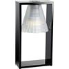 Kartell Light-Air Lampada da Tavolo, Versione Sculturata, Nero Cristallo, Sculturata