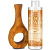 Fuchoi Mordente per legno - Rovere D'oro | 250ml Vernice per legno a base d'acqua per mobili in legno, porte, finestre, armadi, interni ed esterni, atossica, resistente alle tinture