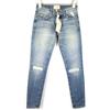 Current/Elliott Jeans Skinny Donna W24 Stiletto Heirloom Repair Blu Denim