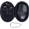 Custodia Rigida Da Viaggio Per Tastiera Logitech K380 – Protettiva In EVA Nera (29.5x14x3 Cm) - 5
