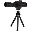 Asixxsix Telescopio Digitale Wifi, Zoom 70x 2mp Monocular Camera Monitor Telescopio Portatile Usb con Treppiede 1/4 Giunti a Vite Rilevamento Mobile e Controllo Telescopio per Bambini