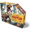 Carletto Deutschland Puzzle contorno 100 Io sono - Raptor