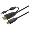 Vivolink PROUSBCHDMIUSBB7.5 Cavo USB 7,5 m USB 3.2 Gen 1 (3.1 Gen 1) USB C Nero (PROUSBCHDMIUSBB7.5)