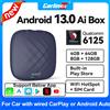 Carlinkit 2026 NUOVO CarlinKit CarPlay Ai Box Qualcomm QCM6125 SM6225 8-Core CPU Android 13 Wireless Carplay Android auto GPS 4G LTE per Wired CarPlay Car