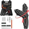 NONE Set di utensili elettrici da 3,6 V per la manutenzione domestica, batteria al litio da oltre 300 mAh, mini trapano domestico, avvitatore a batteria.