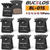 BUCKLOS Pastiglie freno a disco per bici in ceramica Pastiglie freno idrauliche MTB per Shimano L05A K04S K05S Pastiglie freno per bicicletta da strada e montagna