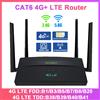 KuWFi Router KuWFi 4G+ Modem CAT6 LTE Router Wifi dual band AC1200 2.4G 5G con slot per scheda SIM Porta Ethernet 100M 32 utenti da 4G a WiFi