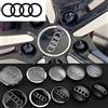Audi 4PCS 60mm 61mm 68mm 69mm 77mm Car Wheel Center Cap Mozzo Della Copertura Distintivo Per Audi A6 A3 A4 A5 A6 Q2L Q3 Q5 Q7 Q8 R8 Coprimozzo Accessori