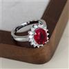Infinite U, ciondolo con cubo di rubik con zirconia cubica, in argento sterling 925, da donna, colore oro rosa