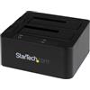 Startech.Com Docking Station USB 3.0 per Doppio Hdd Sata/Esata SSD con Uasp, Docking Station USB3.0 Disco Rigido 2.5/3.5, 6.4 cm/8.9 cm