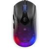 Lenovo Legion M410 - Mouse da gioco wireless RGB (6 pulsanti, luce RGB a 2 zone, 16.000 dpi, 400 IPS, batteria ricaricabile da 53 ore, compatibile con NVIDIA Reflex) - nero trasparente
