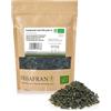 FRISAFRANO | Tè Verde Gunpowder alla Menta Bio Rinfusa 200g | Antiossidante | Tè Verde Giapponese | Digestivo | Sano | Bevanda Rinfrescante | Infuso | Tè Puro | Foglie di Menta | Caldo-Freddo