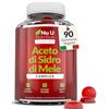 Nu U Nutrition Aceto di Sidro di Mele 1000mg - 90 Gommose Vegane - ACV con Madre Non Filtrato e Vitamina C, B12, B6, Acido Folico, Melograno e Barbabietola - Prodotte in Europa - Nu U Nutrition