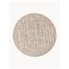 Westwing Collection Tappeto rotondo in viscosa fatto a mano Jane -