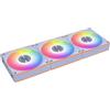 LIAN LI Ventole Lian Li UNI FAN CL Wireless Kit Da 3 Reverse Blade RGB PWM 120mm Bianco