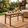 MIlani Home FAUSTUS - tavolino da giardino in bamboo