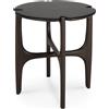 Ethnicraft - Tavolino d'appoggio PI - Marrone - Mogano massiccio tinto - Designer Alain van Havre