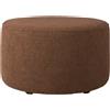 Ethnicraft - Pouf Barrow - Rame - Schiuma ad alta densità - Designer Jacques Deneef