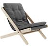 KARUP - Poltrona pieghevole Boogie - Grigio - Tessuto Dralon - Designer Says Who