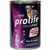 Prolife Grain Free Adult Sensitive Pork & Potato Medium/Large Bocconcini Di Maiale E Patate Per Cani Adulti 400g