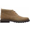 Clarks Newford Mid Mens Dark Sand Suede, 6