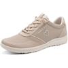 MARCO TOZZI Donna Sneaker morbida soletta Feel Me estraibile morbida fodera interna Moderno, beige (DUNE), 38 EU