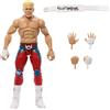 Mattel WWE Top Picks Elite Action Figure & Accessories Set, The American Nightmare Cody Rhodes 6 pollici da collezione con mani intercambiabili, ingranaggio ad anello, HTX74
