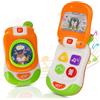 caterbee Giocattolo per Cellulare per Bambini, Musica e Luci, Multicolore (Orange)