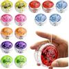 KQWVZ Giocattoli LED Yoyo Luce, 15 Pezzi Reattivo Yoyo, Yoyo Luce Led Per Bambini, Plastica Yoyo Per Bambini Reattivo, Yoyo Bambini Gadget Compleanno, per Regali di Compleanno, Feste e Celebrazioni
