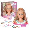 BABY born Testa da acconciare Principessa con accessori | Palette trucco, spazzola e accessori per lo styling, capelli lunghi