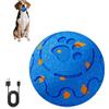 KLYNGTSK Interactive Dog Ball - Wicked Ball Air Self Moving Dog Ball, Intelligent Interactive Dog Toy with 3 Play Modes